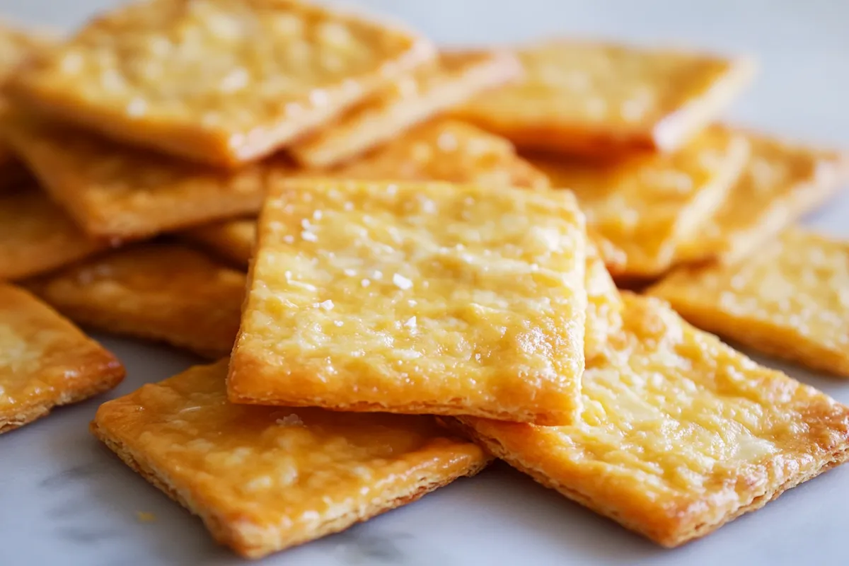 Tips for Southern Cheese Crackers Recipe 燎 makes about 40-60 crackers Ingredients: - 2 cups freshly shredded sharp cheddar cheese 燎 - 8 tablespoons salted butter, softened 杻 - 1 teaspoon kosher salt 蓼 - 1/2 teaspoon cayenne pepper - 1/4 teaspoon freshly ground black pepper - 1/8 teaspoon garlic powder 龍 - 1/2 cup finely chopped pecans - 1 1/2 cups all-purpose flour Instructions: 1. Beat the shredded cheese and softened butter together until light and fluffy, about 3 minutes. This helps give the crackers a light, flaky texture . 2. Mix in the salt, cayenne pepper, black pepper, and garlic powder until well blended. This step adds a balanced, savory flavor with a touch of heat . 3. Add the flour 1/2 cup at a time, stirring after each addition until a dough forms. If your cheese is dry or pre-shredded, mix in 1-2 tablespoons of ice water to help the dough come together smoothly . 4. Shape the dough into two logs, each about 1 inch in diameter. Wrap each log in parchment or plastic wrap, twisting the ends to seal. Refrigerate for at least 30 minutes, which makes the dough easier to slice and helps the crackers hold their shape 流. 5. Preheat your oven to 375F 190C and line baking sheets with parchment paper for easy cleanup . 6. Slice the logs into thin rounds, about 1/8 inch thick, and place them about 1/4 inch apart on the baking sheet. 7. Bake for about 15 minutes, or until the crackers are light golden brown. Transfer them to a cooling rack and let them cool completely . Tips: - For extra flavor, sprinkle a little sea salt or smoked paprika on top before baking . - Store these cheese crackers in an airtight container at room temperature for up to a weektheyre perfect for snacking, parties, or alongside soups and salads! 北