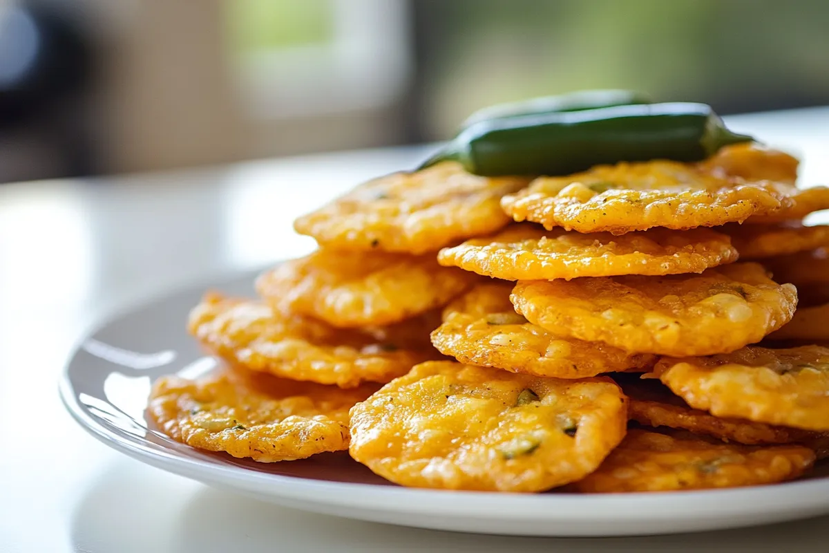 Tips for Pioneer Woman Jalapeño Cheese Crisps 燎 Ingredients: - 1 large fresh jalapeño pepper - 1 cup shredded sharp cheddar 燎 Recipe in First Ꮯ.Ꮎ.Ꮇ.Ꮇ.Ꭼ.N.Ꭲ