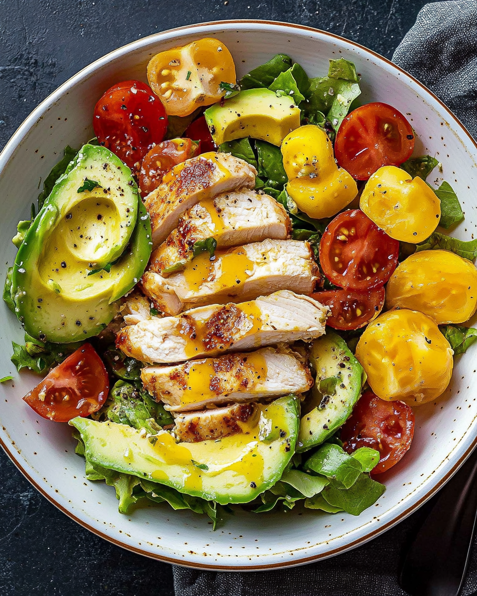 Avocado Chicken Salad with a Twist