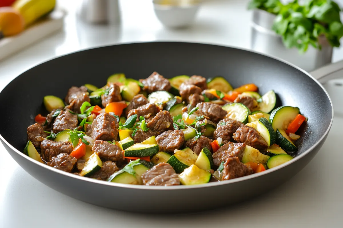 Tips for Easy Zucchini Beef Skillet