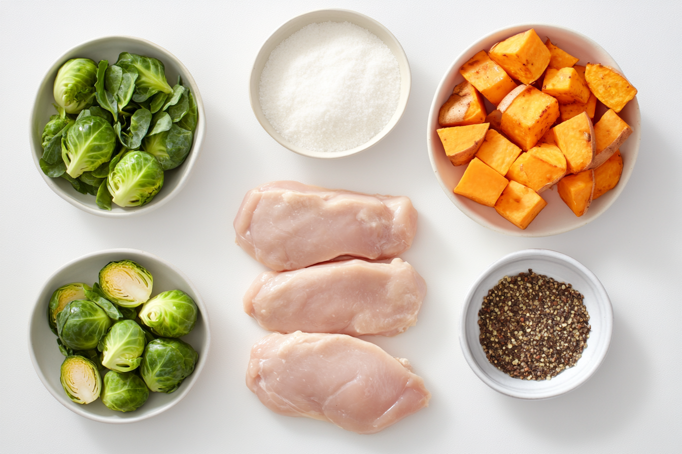 a group of bowls of food