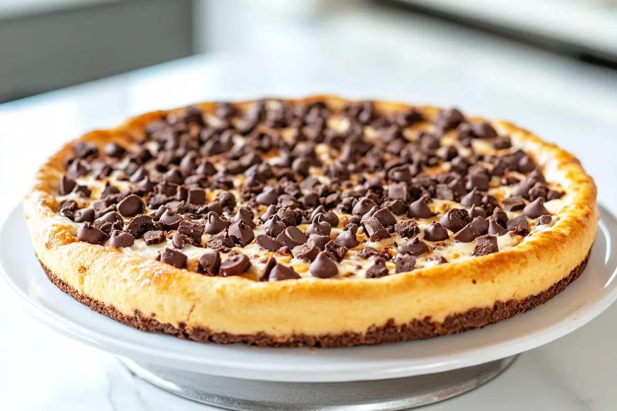 Tips for Deep Dish Cookie Dough Cheesecake Pizza