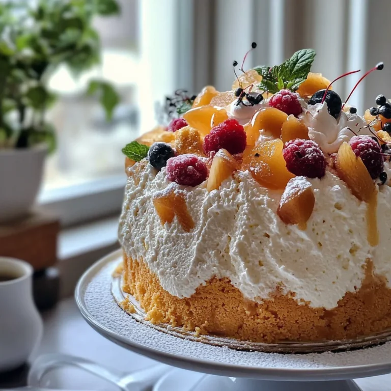 Air fryer sorbet cake