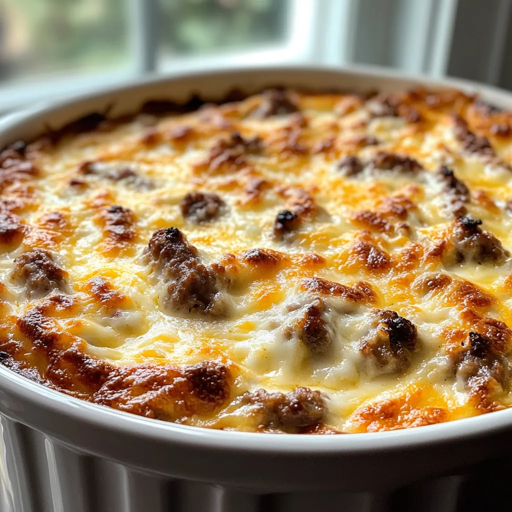 Hot Sausage Cheese Dip