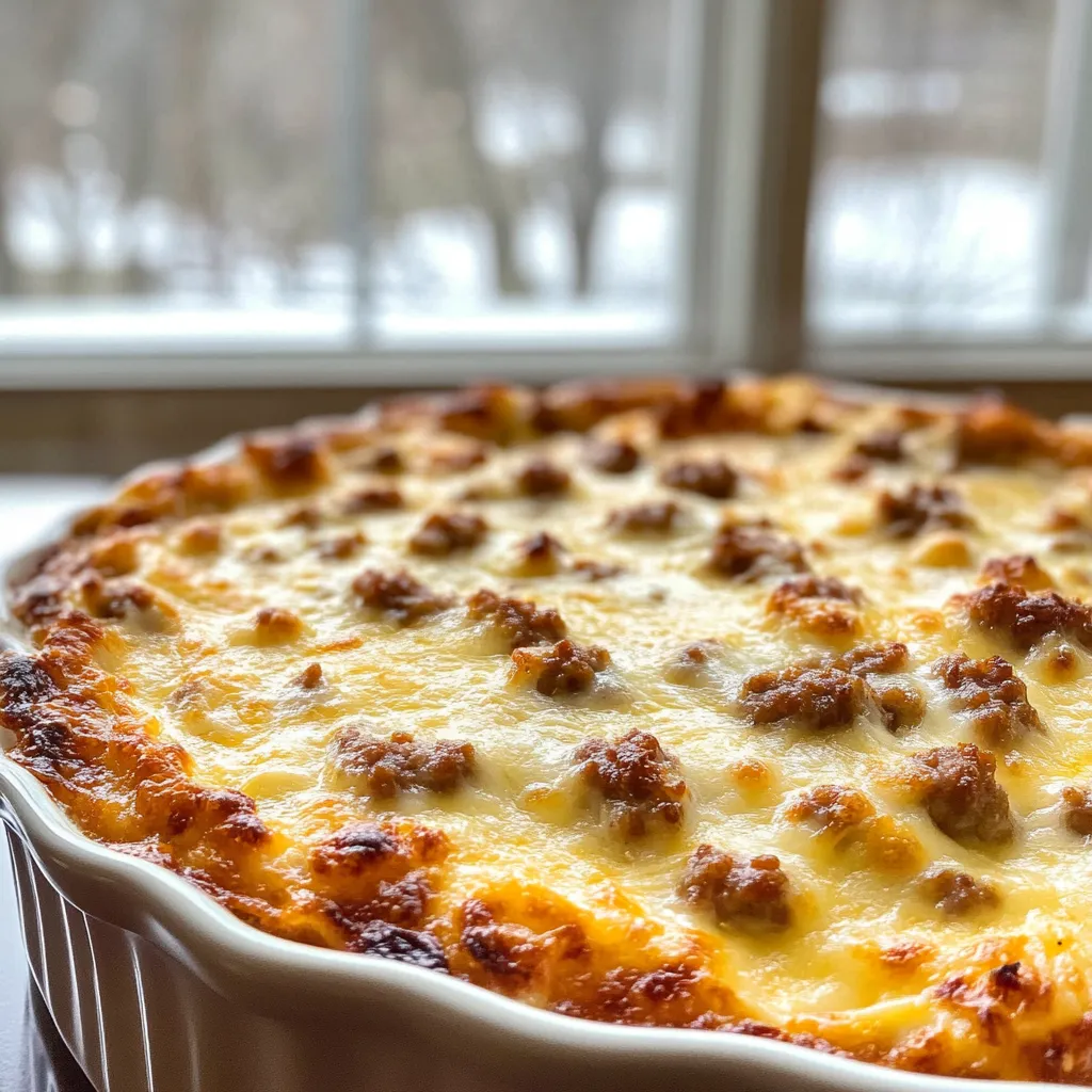 Hot Sausage Cheese Dip