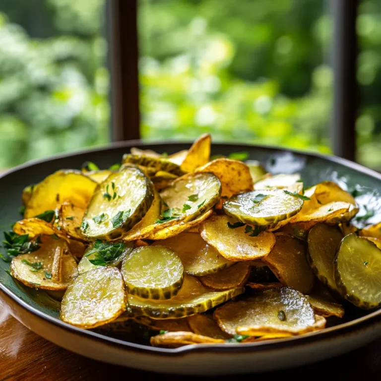 Pickle chip salad