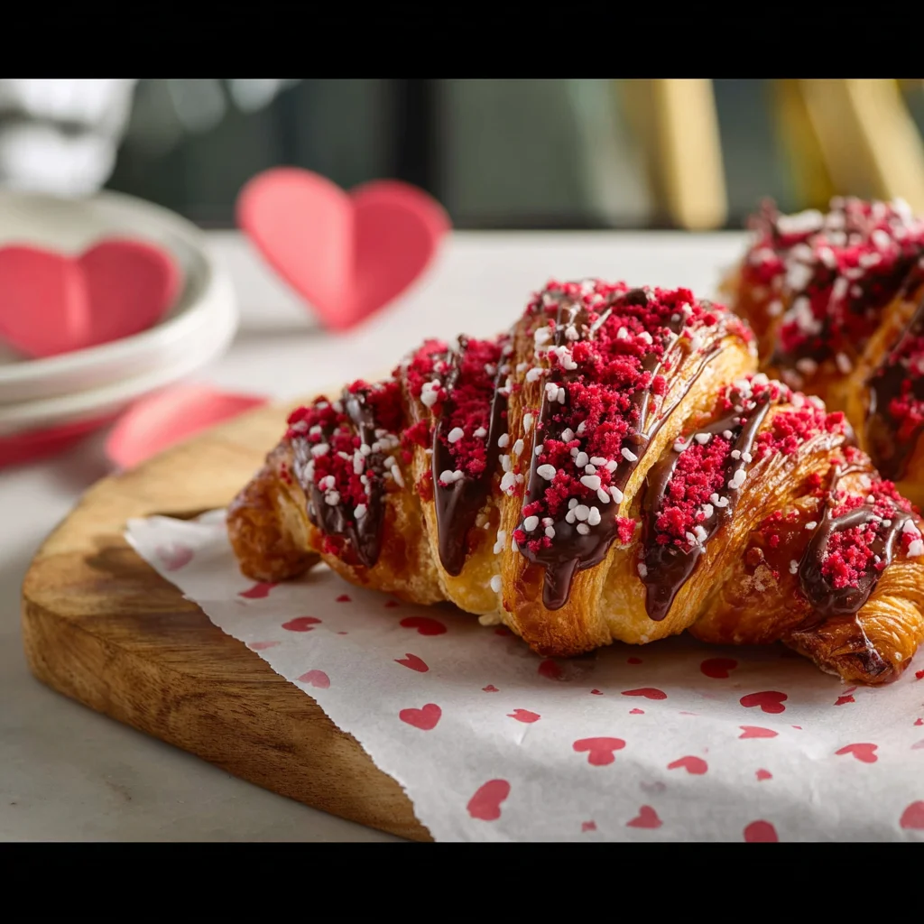 Red Velvet Croissant Bake