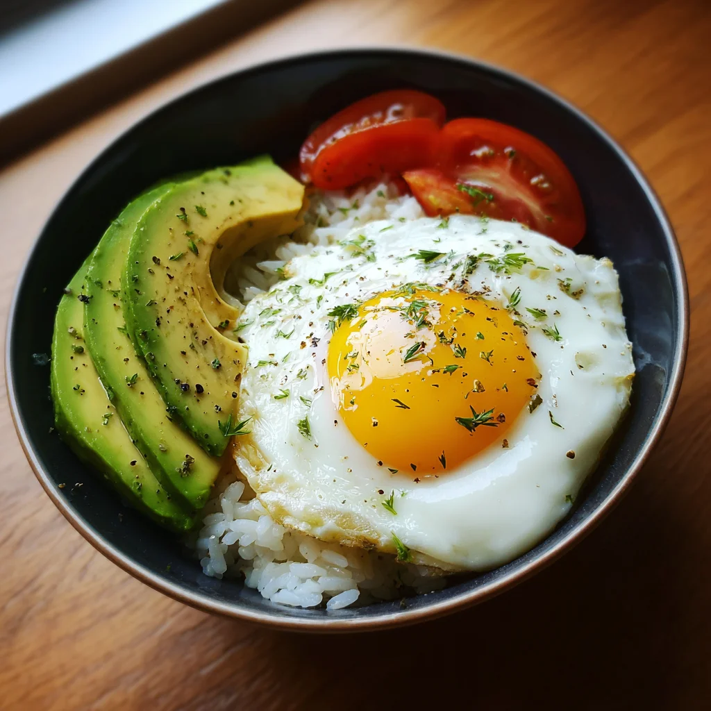 Egg and Avocado Breakfast Bowl