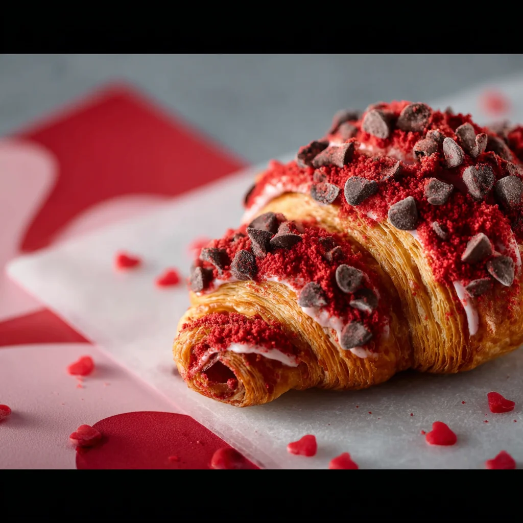 Red Velvet Croissant Bake