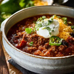 Texas No Beans Chili