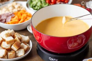 Cheddar Cheese Fondue