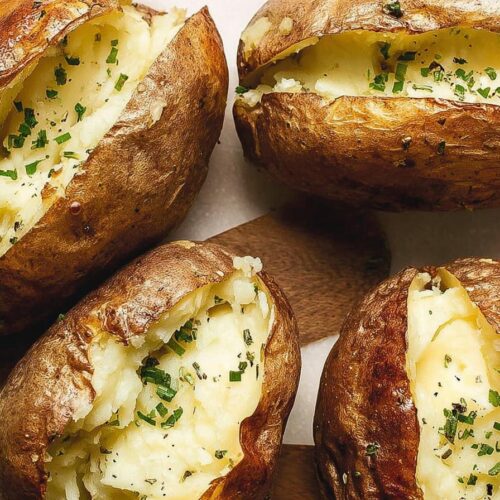 Air Fryer Baked Potatoes
