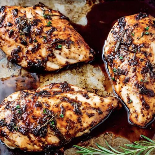 Baked Balsamic Chicken