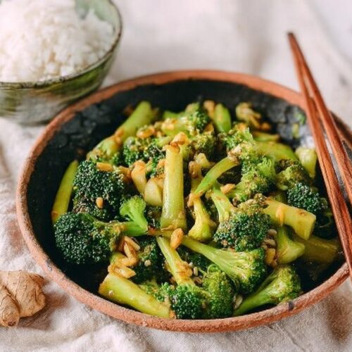 Broccoli with Garlic Sauce