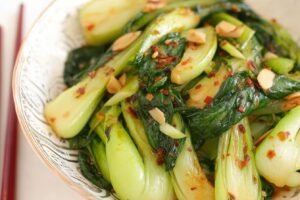 Chili Garlic Bok Choy
