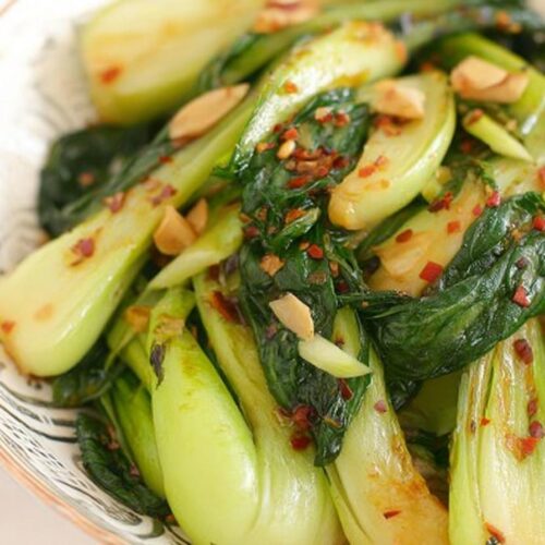 Chili Garlic Bok Choy