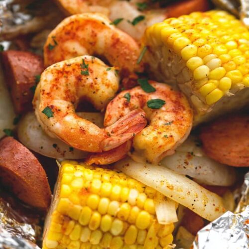 Shrimp Boil Foil Packs