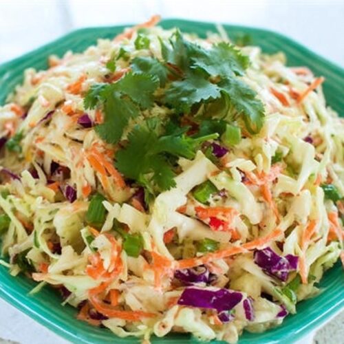 Simple Mexican Coleslaw